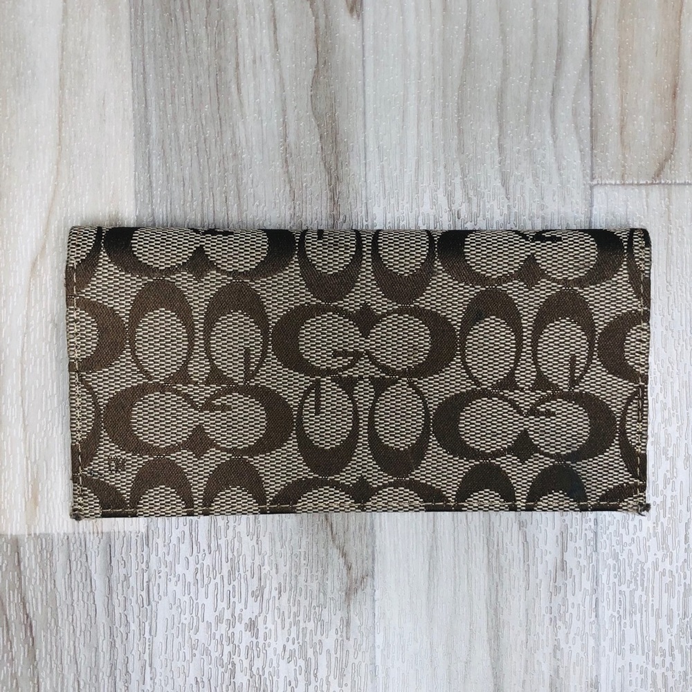 Monogram Check book check holder. - Picture 5 of 6
